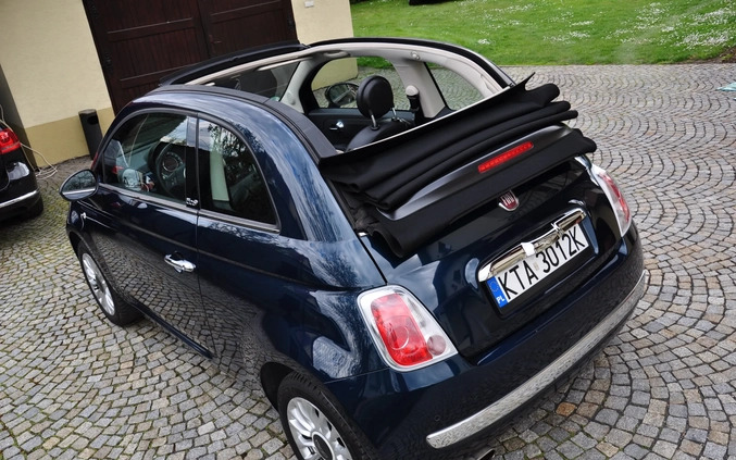 Fiat 500 cena 27500 przebieg: 90000, rok produkcji 2012 z Tarnów małe 781